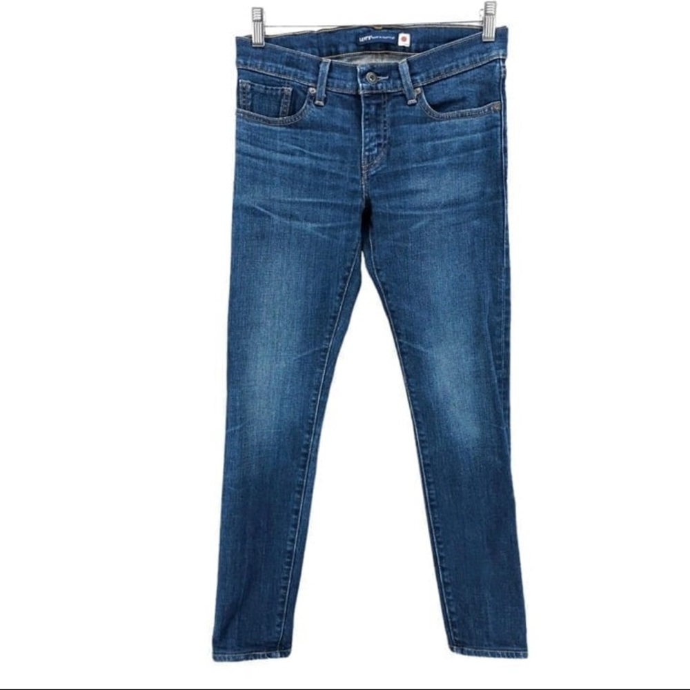 Levi’s Made & Crafted 711 Skinny SELVEDGE Jeans MADE IN JAPAN Size 27 - HEMMED